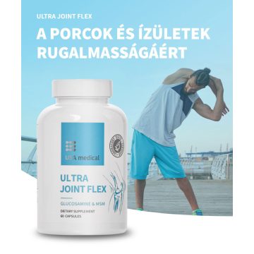   USA Medical ULTRA Joint Flex kapszula 60 db - természetes porcvédelem