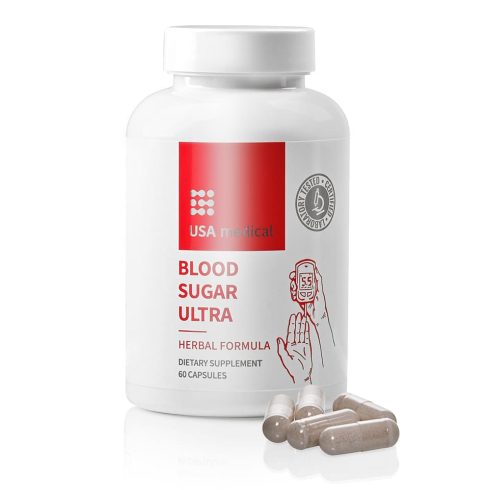 USA Medical BLOOD SUGAR ULTRA kapszula 60 db - egyensúly a vércukor szintben