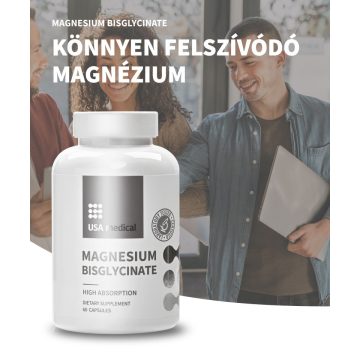 USA Medical Magnézium biszglicinát kapszula 60 db